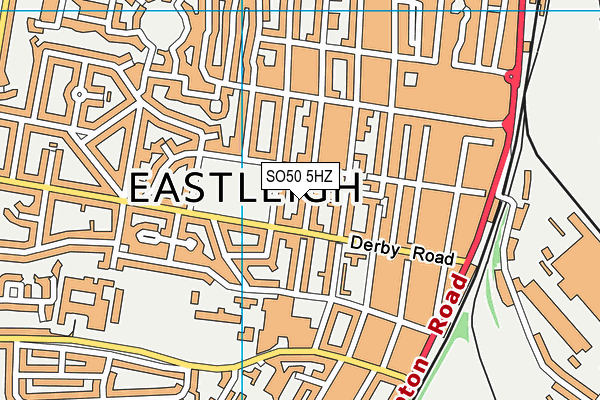 SO50 5HZ map - OS VectorMap District (Ordnance Survey) SO50 5HZ map - OS VectorMap District (Ordnance Survey)