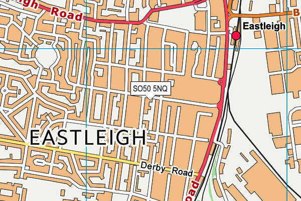 SO50 5NQ map - OS VectorMap District (Ordnance Survey) SO50 5NQ map - OS VectorMap District (Ordnance Survey)