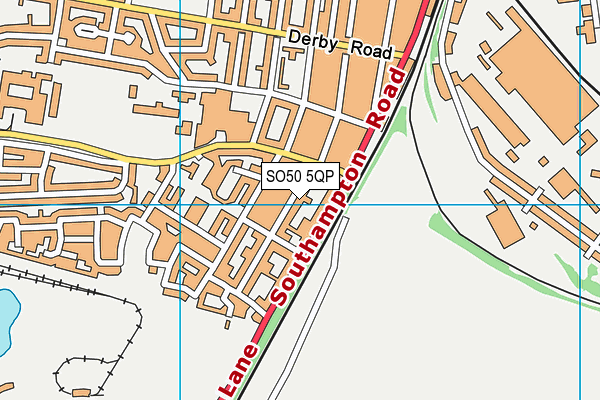 SO50 5QP map - OS VectorMap District (Ordnance Survey) SO50 5QP map - OS VectorMap District (Ordnance Survey)