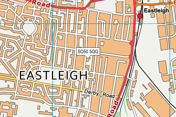 SO50 5QQ map - OS VectorMap District (Ordnance Survey) SO50 5QQ map - OS VectorMap District (Ordnance Survey)