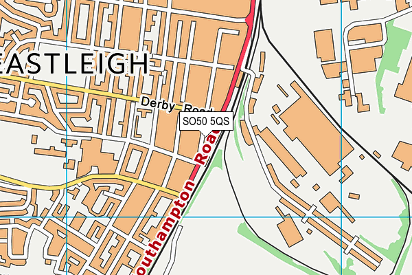 SO50 5QS map - OS VectorMap District (Ordnance Survey) SO50 5QS map - OS VectorMap District (Ordnance Survey)