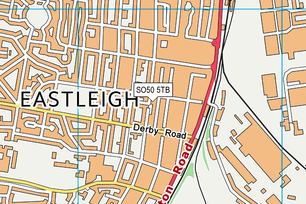 SO50 5TB map - OS VectorMap District (Ordnance Survey) SO50 5TB map - OS VectorMap District (Ordnance Survey)