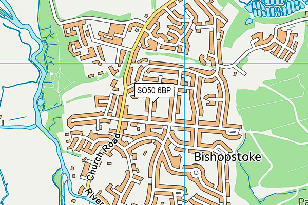 SO50 6BP map - OS VectorMap District (Ordnance Survey) SO50 6BP map - OS VectorMap District (Ordnance Survey)