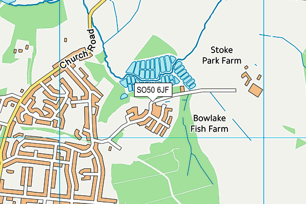 SO50 6JF map - OS VectorMap District (Ordnance Survey) SO50 6JF map - OS VectorMap District (Ordnance Survey)