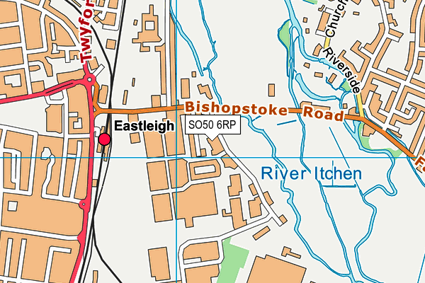 SO50 6RP map - OS VectorMap District (Ordnance Survey) SO50 6RP map - OS VectorMap District (Ordnance Survey)