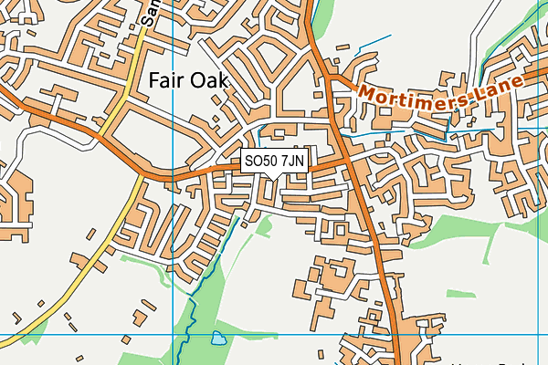 SO50 7JN map - OS VectorMap District (Ordnance Survey) SO50 7JN map - OS VectorMap District (Ordnance Survey)
