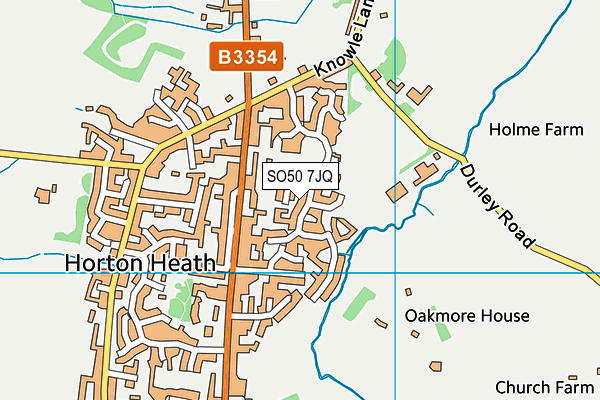 SO50 7JQ map - OS VectorMap District (Ordnance Survey) SO50 7JQ map - OS VectorMap District (Ordnance Survey)