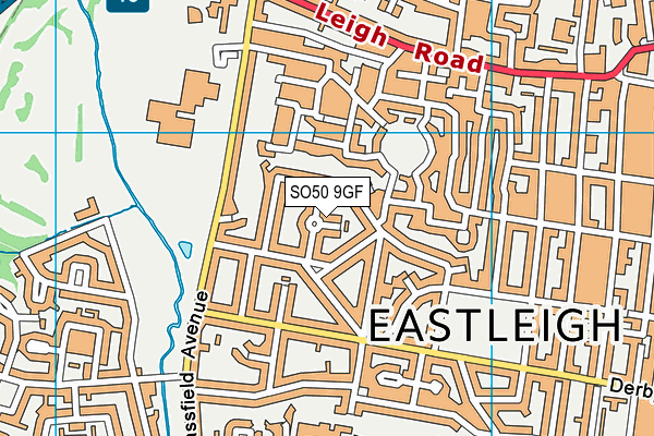 SO50 9GF map - OS VectorMap District (Ordnance Survey) SO50 9GF map - OS VectorMap District (Ordnance Survey)