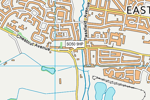 SO50 9HP map - OS VectorMap District (Ordnance Survey) SO50 9HP map - OS VectorMap District (Ordnance Survey)