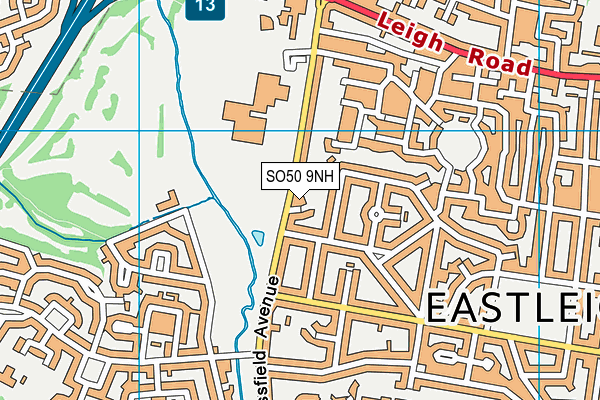 SO50 9NH map - OS VectorMap District (Ordnance Survey) SO50 9NH map - OS VectorMap District (Ordnance Survey)