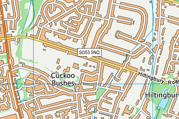 SO53 5NQ map - OS VectorMap District (Ordnance Survey) SO53 5NQ map - OS VectorMap District (Ordnance Survey)