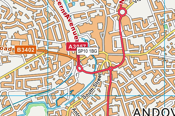 SP10 1BG map - OS VectorMap District (Ordnance Survey) SP10 1BG map - OS VectorMap District (Ordnance Survey)