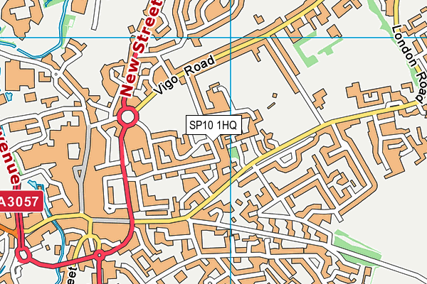 SP10 1HQ map - OS VectorMap District (Ordnance Survey) SP10 1HQ map - OS VectorMap District (Ordnance Survey)