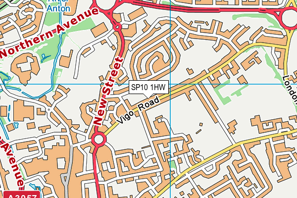 SP10 1HW map - OS VectorMap District (Ordnance Survey) SP10 1HW map - OS VectorMap District (Ordnance Survey)
