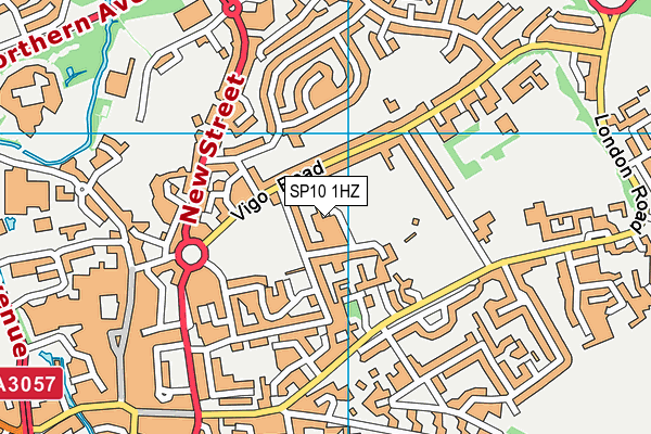 SP10 1HZ map - OS VectorMap District (Ordnance Survey) SP10 1HZ map - OS VectorMap District (Ordnance Survey)