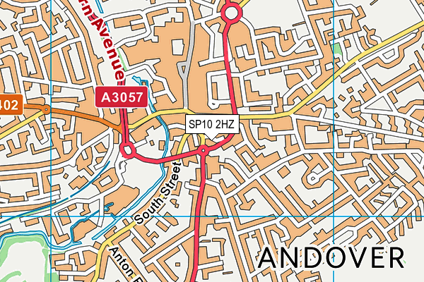 SP10 2HZ map - OS VectorMap District (Ordnance Survey) SP10 2HZ map - OS VectorMap District (Ordnance Survey)