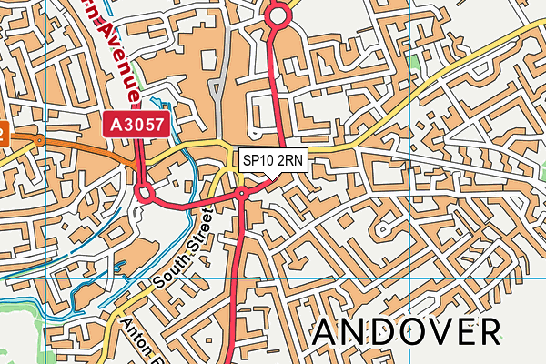 SP10 2RN map - OS VectorMap District (Ordnance Survey) SP10 2RN map - OS VectorMap District (Ordnance Survey)