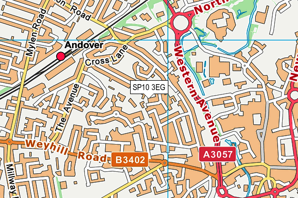 SP10 3EG map - OS VectorMap District (Ordnance Survey) SP10 3EG map - OS VectorMap District (Ordnance Survey)