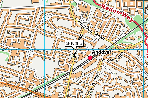 SP10 3HG map - OS VectorMap District (Ordnance Survey) SP10 3HG map - OS VectorMap District (Ordnance Survey)