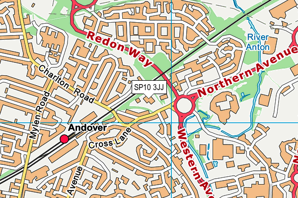 SP10 3JJ map - OS VectorMap District (Ordnance Survey) SP10 3JJ map - OS VectorMap District (Ordnance Survey)