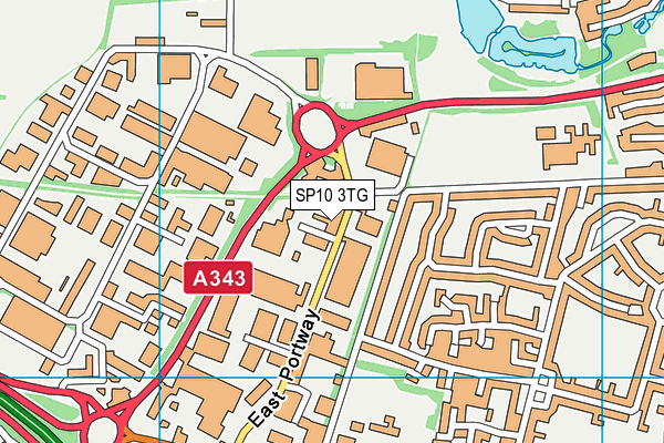 SP10 3TG map - OS VectorMap District (Ordnance Survey) SP10 3TG map - OS VectorMap District (Ordnance Survey)