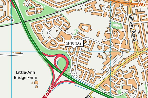SP10 3XY map - OS VectorMap District (Ordnance Survey) SP10 3XY map - OS VectorMap District (Ordnance Survey)