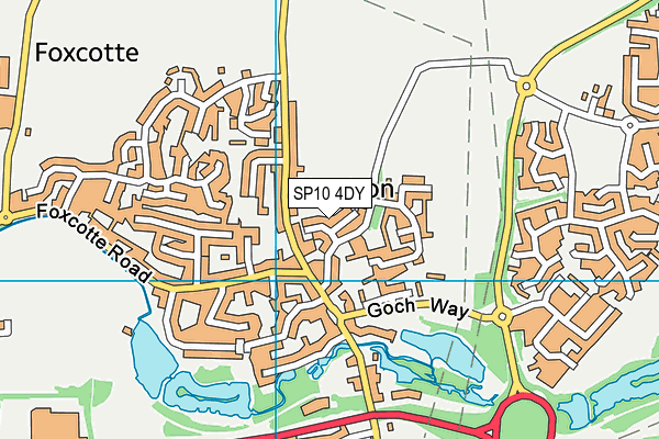 SP10 4DY map - OS VectorMap District (Ordnance Survey) SP10 4DY map - OS VectorMap District (Ordnance Survey)