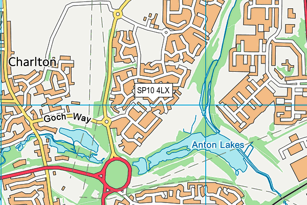 SP10 4LX map - OS VectorMap District (Ordnance Survey) SP10 4LX map - OS VectorMap District (Ordnance Survey)