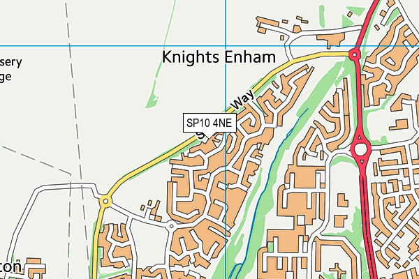 SP10 4NE map - OS VectorMap District (Ordnance Survey) SP10 4NE map - OS VectorMap District (Ordnance Survey)
