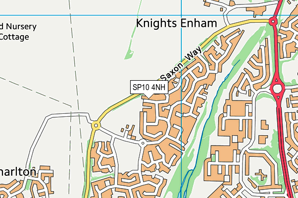 SP10 4NH map - OS VectorMap District (Ordnance Survey) SP10 4NH map - OS VectorMap District (Ordnance Survey)