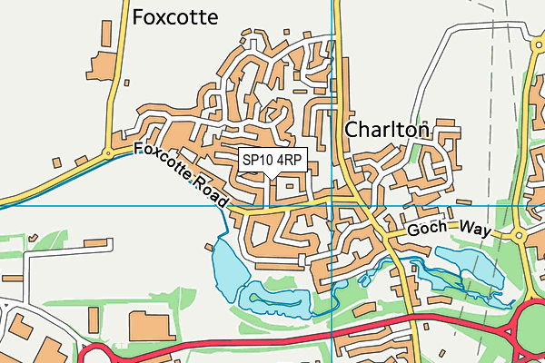 SP10 4RP map - OS VectorMap District (Ordnance Survey) SP10 4RP map - OS VectorMap District (Ordnance Survey)