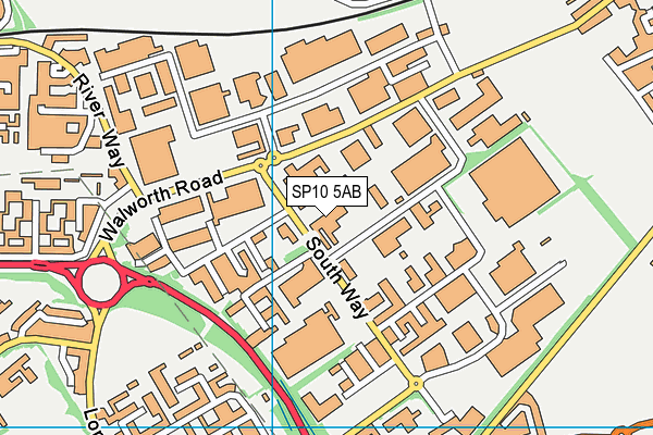 SP10 5AB map - OS VectorMap District (Ordnance Survey) SP10 5AB map - OS VectorMap District (Ordnance Survey)