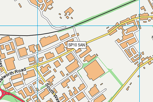 SP10 5AN map - OS VectorMap District (Ordnance Survey) SP10 5AN map - OS VectorMap District (Ordnance Survey)