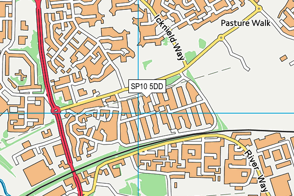 SP10 5DD map - OS VectorMap District (Ordnance Survey) SP10 5DD map - OS VectorMap District (Ordnance Survey)