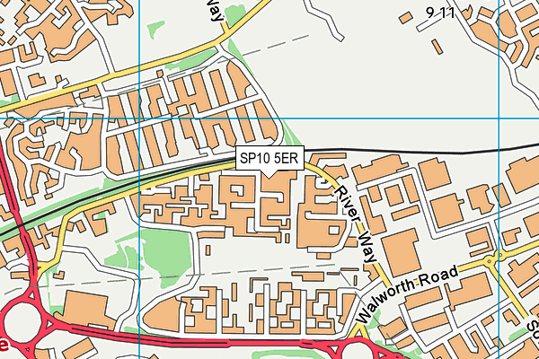 SP10 5ER map - OS VectorMap District (Ordnance Survey) SP10 5ER map - OS VectorMap District (Ordnance Survey)