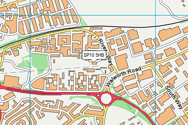 SP10 5HB map - OS VectorMap District (Ordnance Survey) SP10 5HB map - OS VectorMap District (Ordnance Survey)