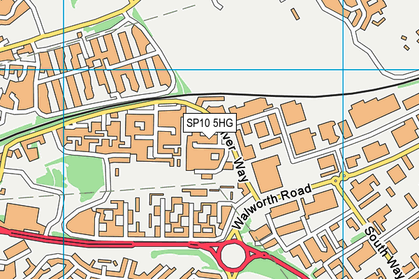SP10 5HG map - OS VectorMap District (Ordnance Survey) SP10 5HG map - OS VectorMap District (Ordnance Survey)