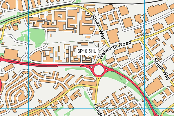 SP10 5HU map - OS VectorMap District (Ordnance Survey) SP10 5HU map - OS VectorMap District (Ordnance Survey)
