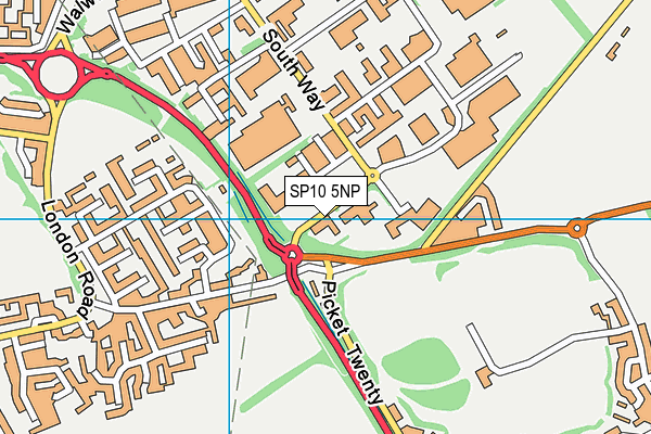 SP10 5NP map - OS VectorMap District (Ordnance Survey) SP10 5NP map - OS VectorMap District (Ordnance Survey)