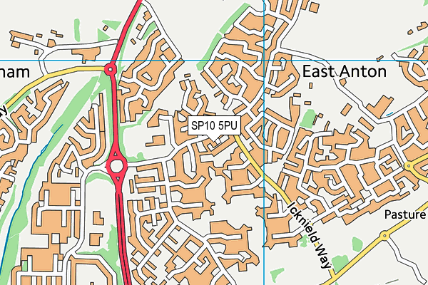 SP10 5PU map - OS VectorMap District (Ordnance Survey) SP10 5PU map - OS VectorMap District (Ordnance Survey)