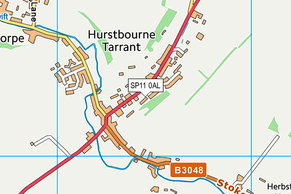 SP11 0AL map - OS VectorMap District (Ordnance Survey) SP11 0AL map - OS VectorMap District (Ordnance Survey)