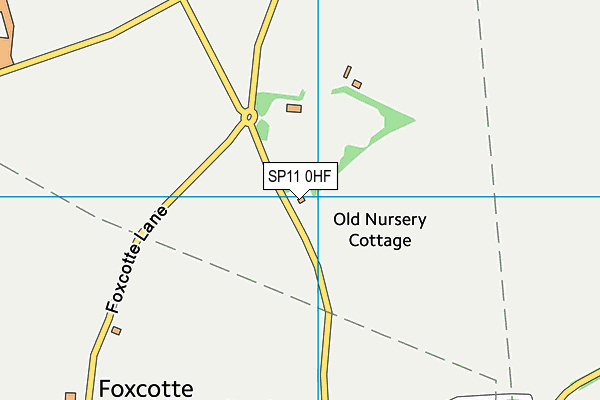 SP11 0HF map - OS VectorMap District (Ordnance Survey) SP11 0HF map - OS VectorMap District (Ordnance Survey)