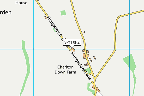 SP11 0HZ map - OS VectorMap District (Ordnance Survey) SP11 0HZ map - OS VectorMap District (Ordnance Survey)