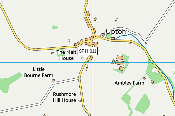 SP11 0JJ map - OS VectorMap District (Ordnance Survey) SP11 0JJ map - OS VectorMap District (Ordnance Survey)