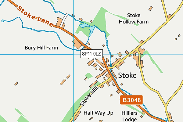 SP11 0LZ map - OS VectorMap District (Ordnance Survey) SP11 0LZ map - OS VectorMap District (Ordnance Survey)