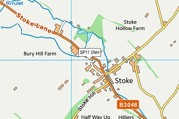 SP11 0NH map - OS VectorMap District (Ordnance Survey) SP11 0NH map - OS VectorMap District (Ordnance Survey)