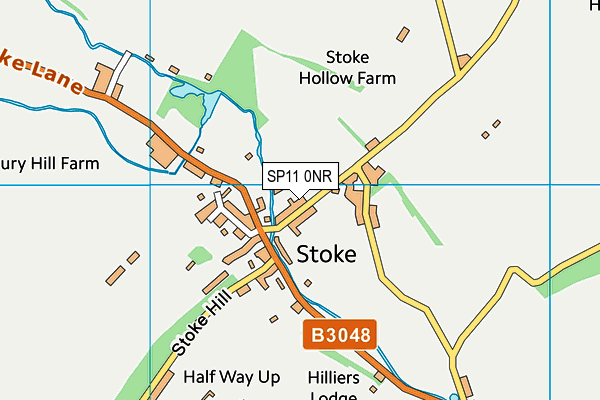 SP11 0NR map - OS VectorMap District (Ordnance Survey) SP11 0NR map - OS VectorMap District (Ordnance Survey)