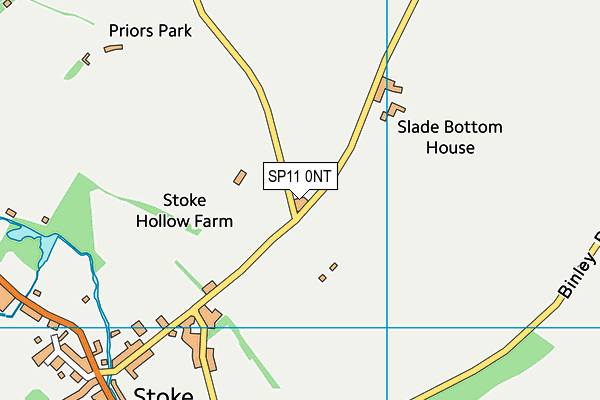 SP11 0NT map - OS VectorMap District (Ordnance Survey) SP11 0NT map - OS VectorMap District (Ordnance Survey)