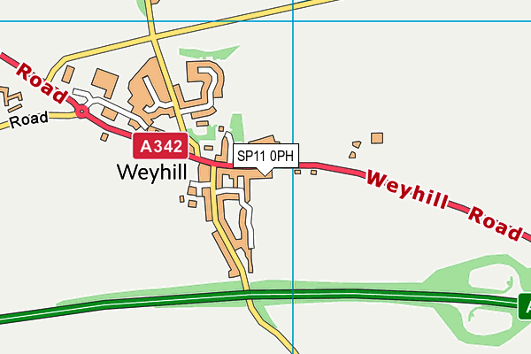 SP11 0PH map - OS VectorMap District (Ordnance Survey) SP11 0PH map - OS VectorMap District (Ordnance Survey)