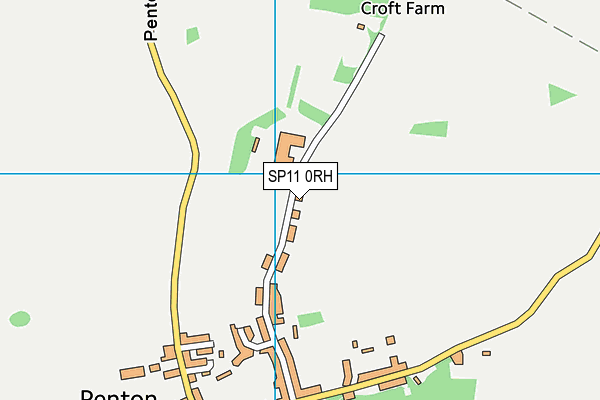 SP11 0RH map - OS VectorMap District (Ordnance Survey) SP11 0RH map - OS VectorMap District (Ordnance Survey)